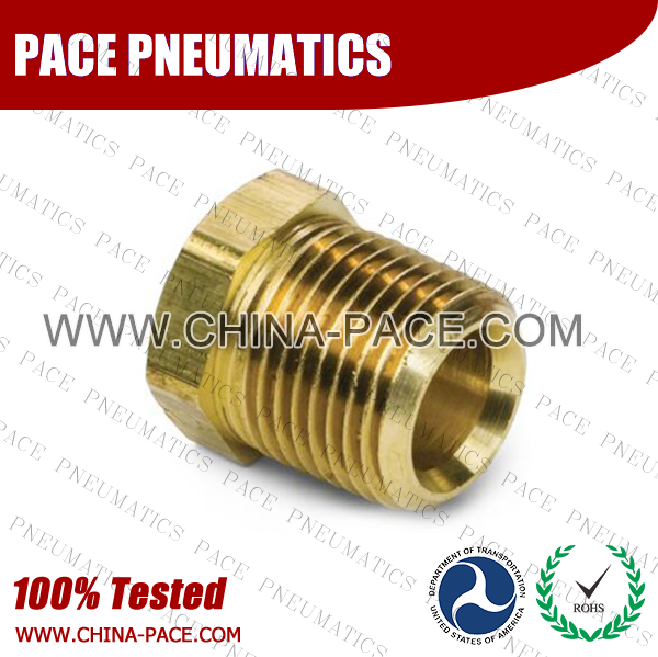Cored Hex Plug Brass Pipe Fittings, Brass Threaded Fittings, Brass Hose Fittings,  Pneumatic Fittings, Brass Air Fittings, Hex Nipple, Hex Bushing, Coupling, Forged Fittings